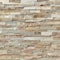 Msi Golden White Splitface Ledger Corner 6 In. X 18 In. Natural Quartzite Wall Tile, 4PK ZOR-PNL-0058 - alternate 1